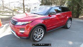 2012 Range Rover Evoque Coupe Pure Plus Dynamic Start Up Exhaust and In Depth Tour [upl. by Enirahtac]