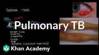 Pulmonary TB  Infectious diseases  NCLEXRN  Khan Academy [upl. by Llenrahc815]