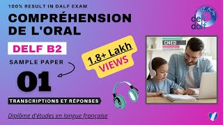 DELF B2  Compréhension de loral No 01  DELF B2 Listening Practice Test Online [upl. by Goodkin]