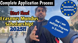 Erasmus Mundus Scholarship  Everything You need to Know in Just 14 minutes [upl. by Nitfa43]