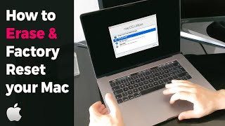 How To Reset MacBook Pro to Factory Settings  Tutorial 2020 [upl. by Eednas]