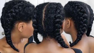 How To Cornrow Braid For Beginners  Clear Easy Steps [upl. by Baylor]