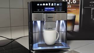 Kaffeevollautomat Siemens EQ6 Plus im Test 1 Funktionen [upl. by Risan]