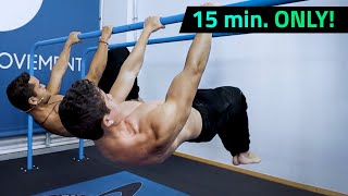 15 Minute Front Lever Routine All Levels  FOLLOW ALONG [upl. by Sitrik]