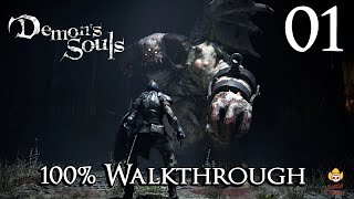 Demons Souls Remake  Walkthrough Part 1 Gates of Boletaria [upl. by Mot]