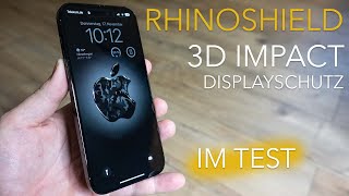 Ist das Folie oder Panzerglas Rhinoshield 3D Impact Displayschutz im Test [upl. by Enivid]