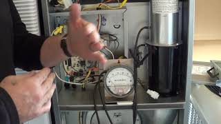 Pressure switch on Intertherm  Nordyne  Revolv furnace [upl. by Cherise525]