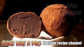 NO FAIL Dark Chocolate Truffles Recipe [upl. by Alleinad665]