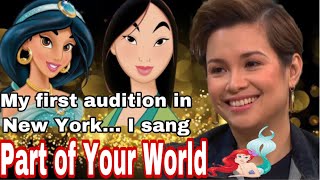 Lea Salonga  How Did She Become A Disney Princess  Princess Jasmine and Mulan [upl. by Euphemiah]