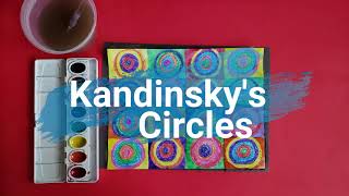 Kids Art Kandinskys Circles [upl. by Alvar]