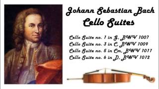 Johann Sebastian Bach  Cello suites in 432 Hz great for reading or studying [upl. by Ron]