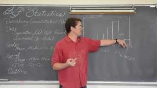 Describing Distributions in Statistics [upl. by Nyladnor]