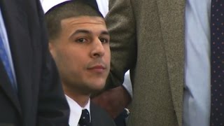 Watch Aaron Hernandez jury deliver guilty verdict [upl. by Aliuqat]