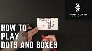 How To Play Dots And Boxes [upl. by Chaim]