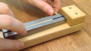 Making A Clarinet Reed [upl. by Ahsinnek]