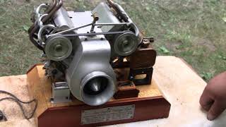 INCREDIBLE HOMEMADE V4 ENGINE from scratch [upl. by Toback]