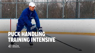 iTrain Hockey Puck Handling Training Intensive [upl. by Thurnau]