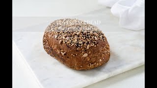 Flaxseedonly Loaf of Bread  stepbystep tutorial 20 [upl. by Atilek]