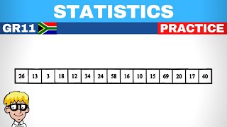 Statistics Grade 11 Practice [upl. by Airotkciv]