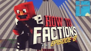 Minecraft How to Factions  BEST SMALL BASE DESIGN 8 Factions Tutorial Series [upl. by Aleras558]