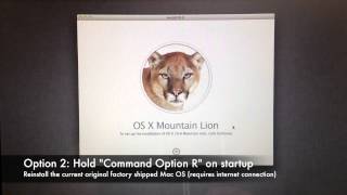 How to Factory Reset a Mac Computer [upl. by Ogeid]