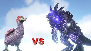 OP Dodo Level 1000000 vs Alpha King Titan  ARK Survival Evolved  Cantex [upl. by Ened]