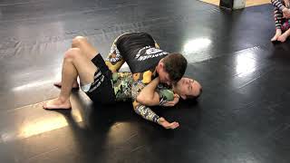 Side Control D’Arce Choke  ZombieProofBJJ NoGi [upl. by Enivid]