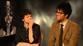 The Double  Jesse Eisenberg And Richard Ayoade Interview  Empire Magazine [upl. by Eilak389]