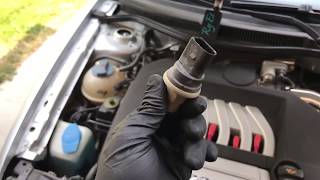 How to replace AC pressure switch on mk4 volkswagen jetta  gti golf [upl. by Etteuqal]