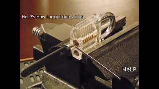 30 Closeup On How Lock Picking Works [upl. by Kenward]