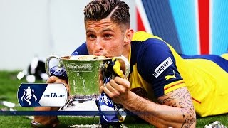 Olivier Giroud goal  Arsenal 40 Aston Villa  Goals amp Highlights [upl. by Marucci]