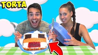 LA MIA RAGAZZA FA LA TORTA DI MINECRAFT [upl. by Anival]