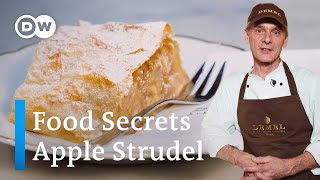 The Secret Behind How Original Viennese Apple Strudel Is Made  Food Secrets Ep 10 [upl. by Un]