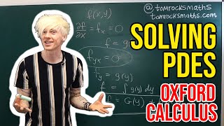 Oxford Calculus Solving Simple PDEs [upl. by Norty]