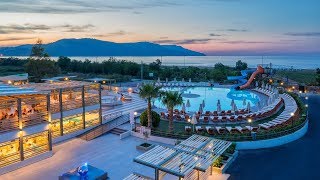 Crete Greece Georgioupolis Resort Aquapark and SPA 5 [upl. by Ihsakat315]