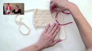 Knitting Help  Weaving in Ends [upl. by Deacon]