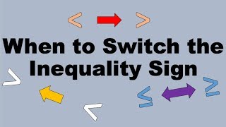 When Do You Need to Change Inequality Signs [upl. by Lladnar455]