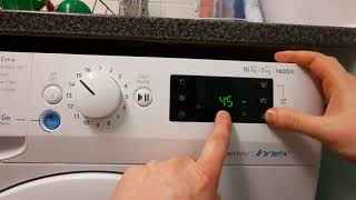 Indesit Innex Washer Dryer How To Program Dry Only BDE1071682XWUKN [upl. by Brendan210]