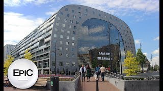 Markthal Market Hall  Rotterdam Netherlands HD [upl. by Anigar241]