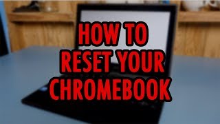 How to Factory Reset any Chromebook  Wipe Personal Data Clear All Info [upl. by Gnilsia]