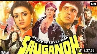 Saugandh 1991 Full Movie HD  AkshayKumar Mukesh Khanna  BollywoodAction Movie [upl. by Lenod]