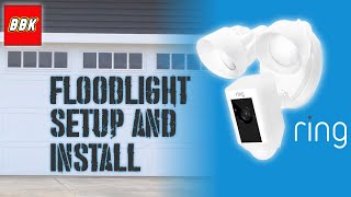 Installing and Setup  Ring Floodlight Camera Wired [upl. by Anitahs869]