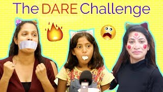 The DARE Challenge   MyMissAnand Anaysa ShrutiArjunAnand [upl. by Sathrum]