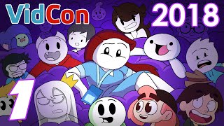 ANIMATION INVASION VidCon 2018 Recap PART 1 [upl. by Hound]