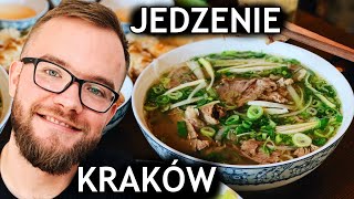 KRAKÓW najlepsze AZJATYCKIE JEDZENIE w KRAKOWIE Krakowskie restauracje co zjeśćGASTRO VLOG 259 [upl. by Anazus]