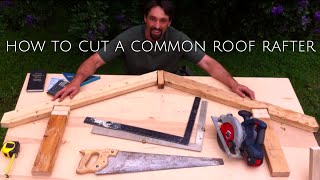 How To Cut a Roof Rafter [upl. by Haral]