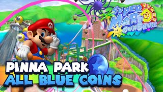 All 30 Blue Coins in Pinna Park Guide  Super Mario Sunshine  3D All Stars Nintendo Switch [upl. by Atikin]