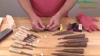 Basic Hand Carving Tools Explained [upl. by Anibas997]