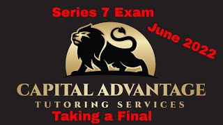 Take a Series 7 Final with me FINRA Exam June 2022 series7exam series7exam [upl. by Webber]