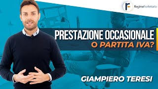 Prestazione Occasionale o Partita IVA [upl. by Askwith]